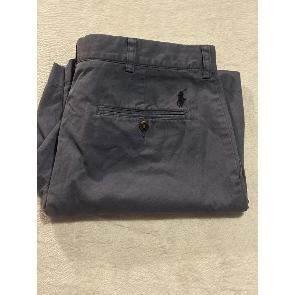 Polo Ralph Lauren Men's Shorts 34 Blue Preppy‎ Classic Fit Vintage Cotton